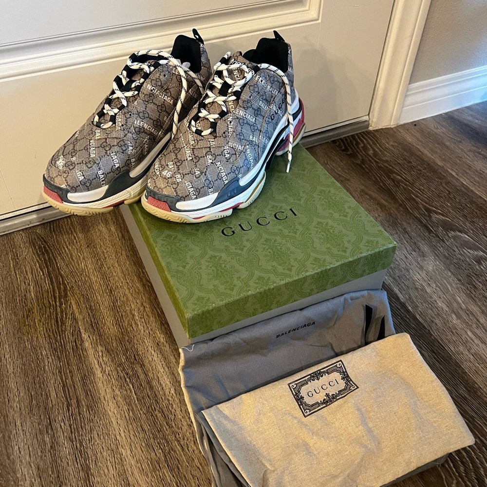Gucci x Balenciaga Triple S Sneaker 'The Hacker Project'
